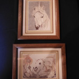 <font color=red>SOLD</font> – 2 Majestic Unicorn Paintings