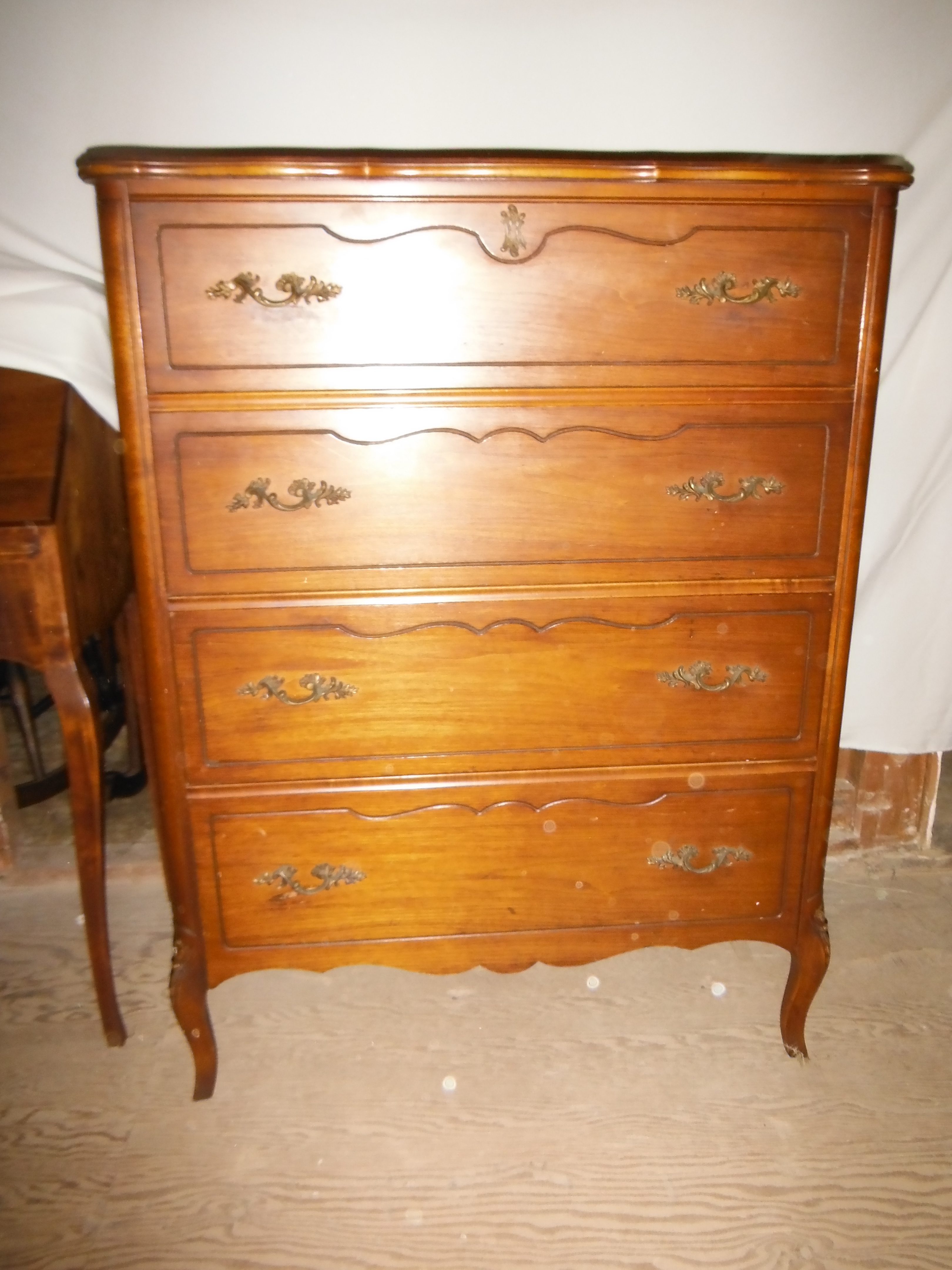 Four Drawer Maple Dresser Rescued Things