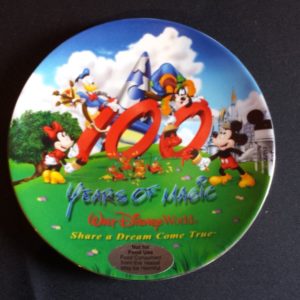 Mickey Mouse Plate - 100 Years of Magic, Disney World