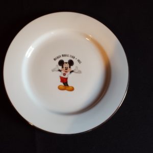 Mickey Mouse Plate - Mickey Mouse Club 1955