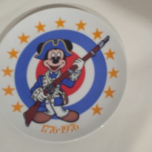 Mickey Mouse Plate - Bicentennial Plate