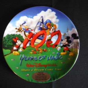 Walt Disney Centennial Plate 100 Years of Magic