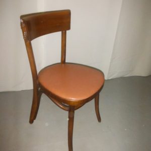 Four Thonet Bent Wood Chairs