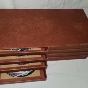 Pressed Board Box - Holds Eight [8 1/4 inch] Plates